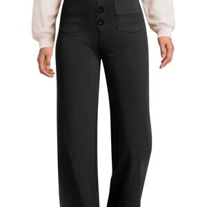 Women's Black Wide-Leg Pants- NWT🎉